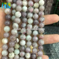 AAA Qualität hellpurpurne natürliche Flieder Jade natürlichen Edelstein Perlen Runde lose Stein Perlen für Schmuck machen